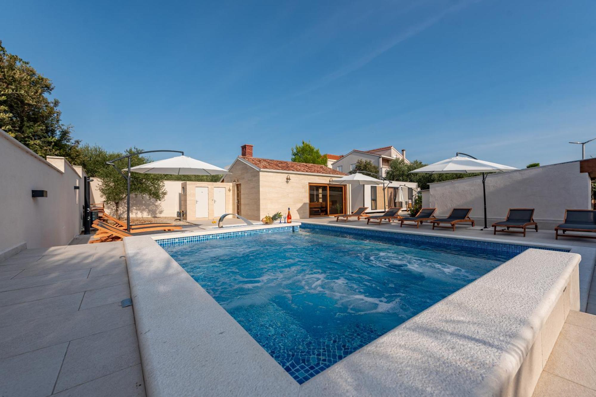 Camp Mrkva Mobile Homes With Pool Sukošan Εξωτερικό φωτογραφία