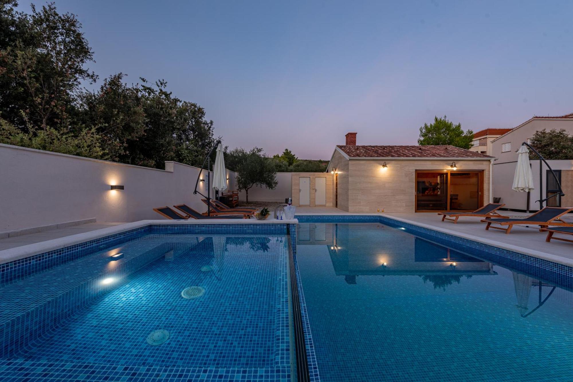 Camp Mrkva Mobile Homes With Pool Sukošan Εξωτερικό φωτογραφία